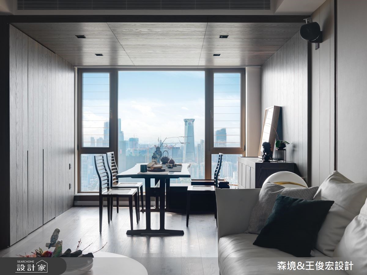 121 坪現代風大宅,一窗、一景皆如畫,設計師善用此景