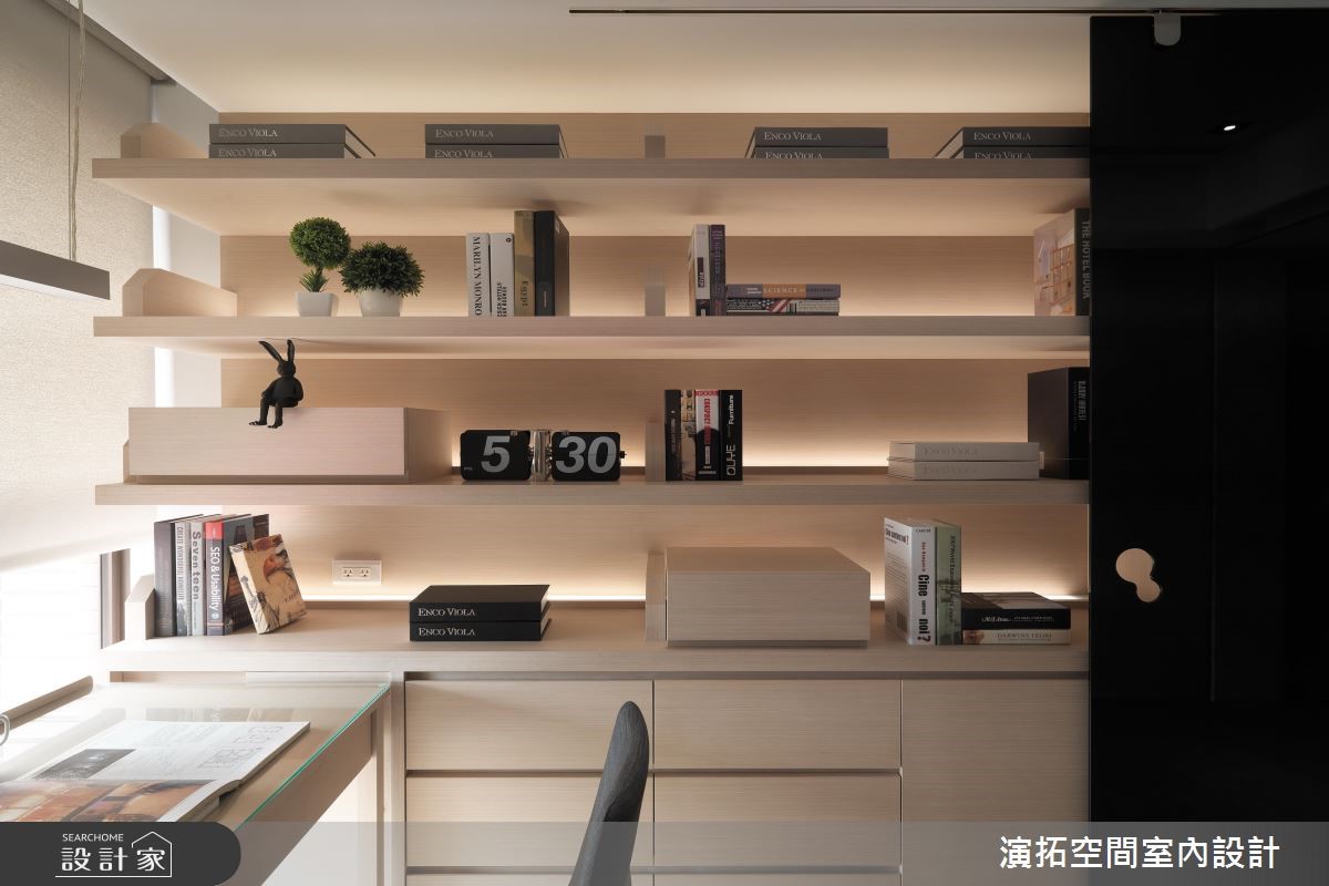 41 坪現代宅,設計師貼近屋主既有的生活模式,找出最