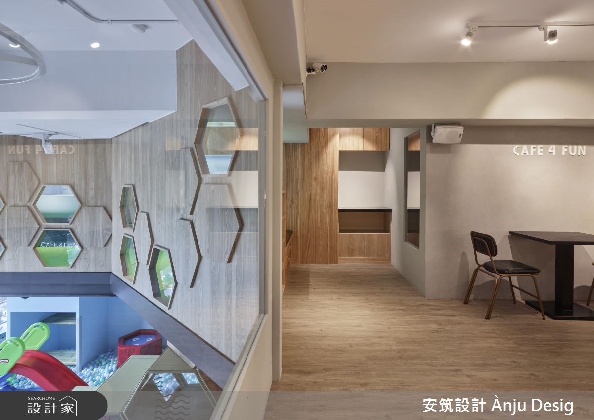 80 坪中古屋商業空間,設計師將之打造為親子餐廳,一