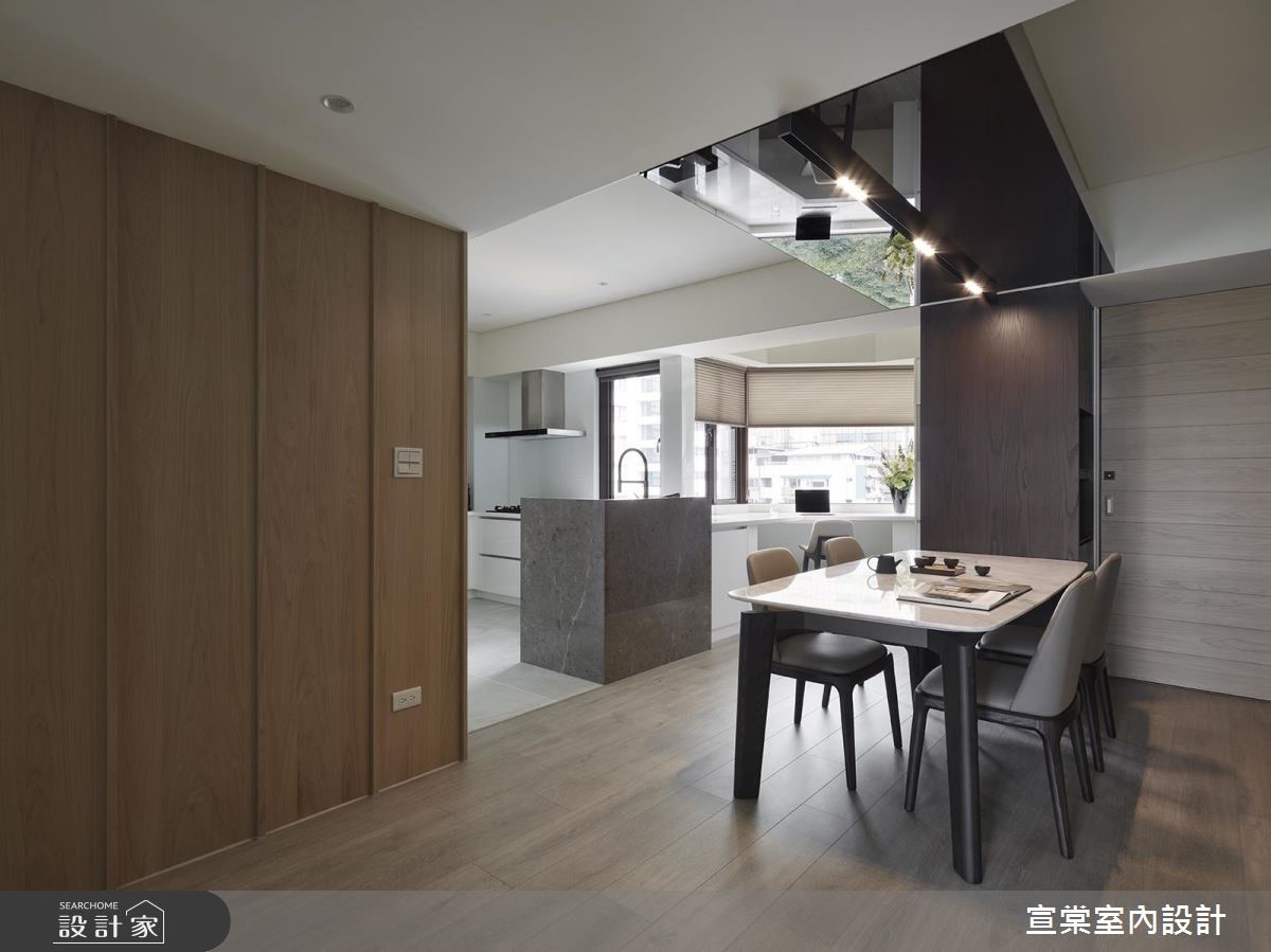 27 坪老屋,設計師改善樹根蔓延入室與防水工程問題,