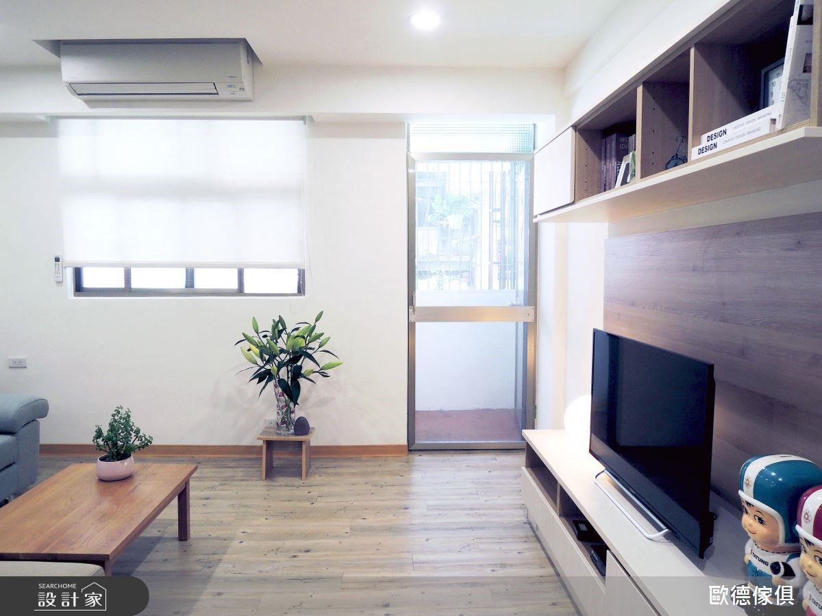 30 多年的 18 坪老屋,設計師透過一條龍的效率服務,