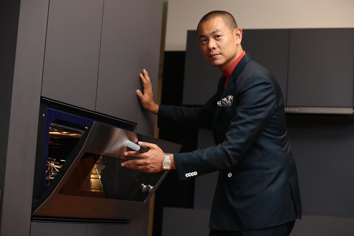 Gaggenau 活動大使江振誠體驗 Gaggenau 產品 Gaggenau 活動大使江振誠體驗 Gaggenau 產品