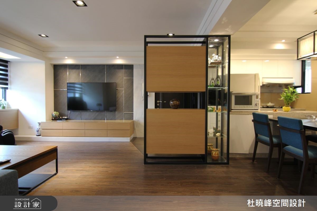 35 坪老屋,作為 1 大 2 小的生活場域,設計師在改善