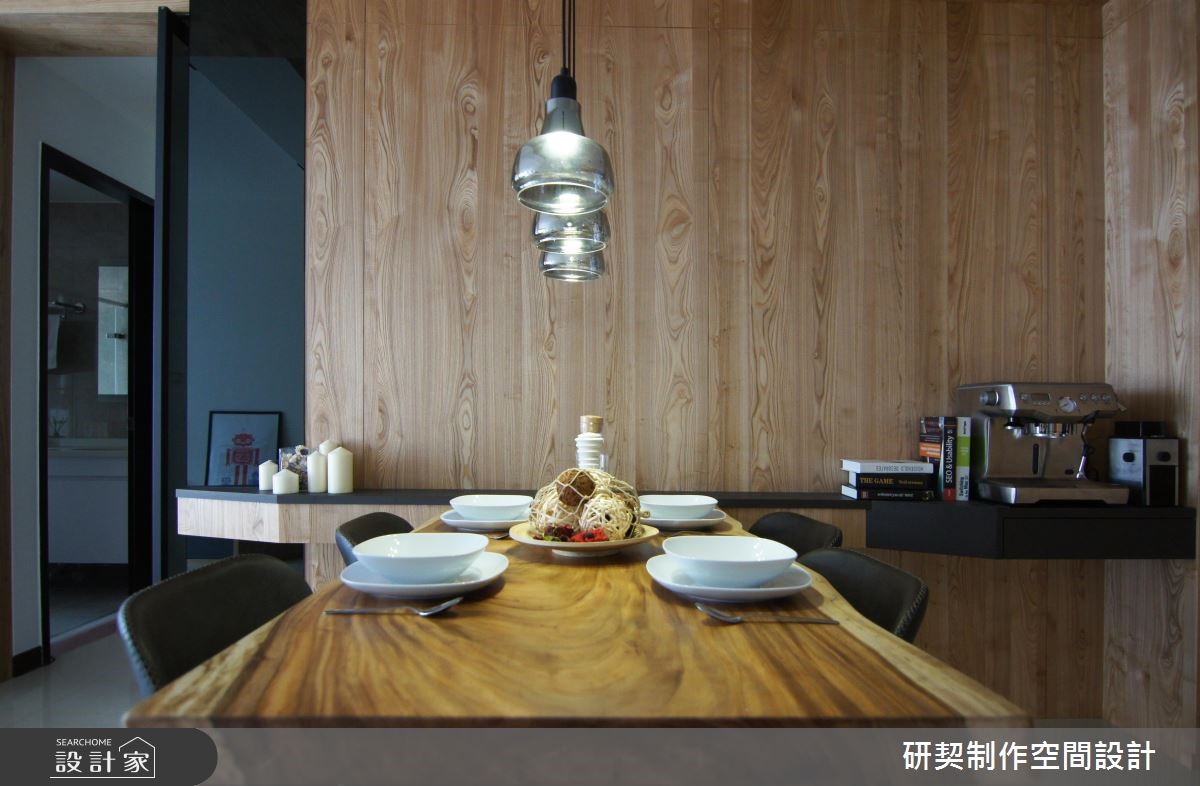19 坪現代風居家,作為剛成家的年輕夫妻新婚住所,由