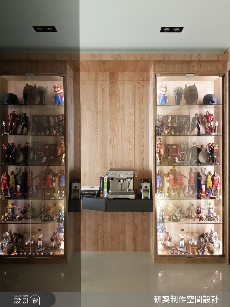 19 坪現代風居家,作為剛成家的年輕夫妻新婚住所,由