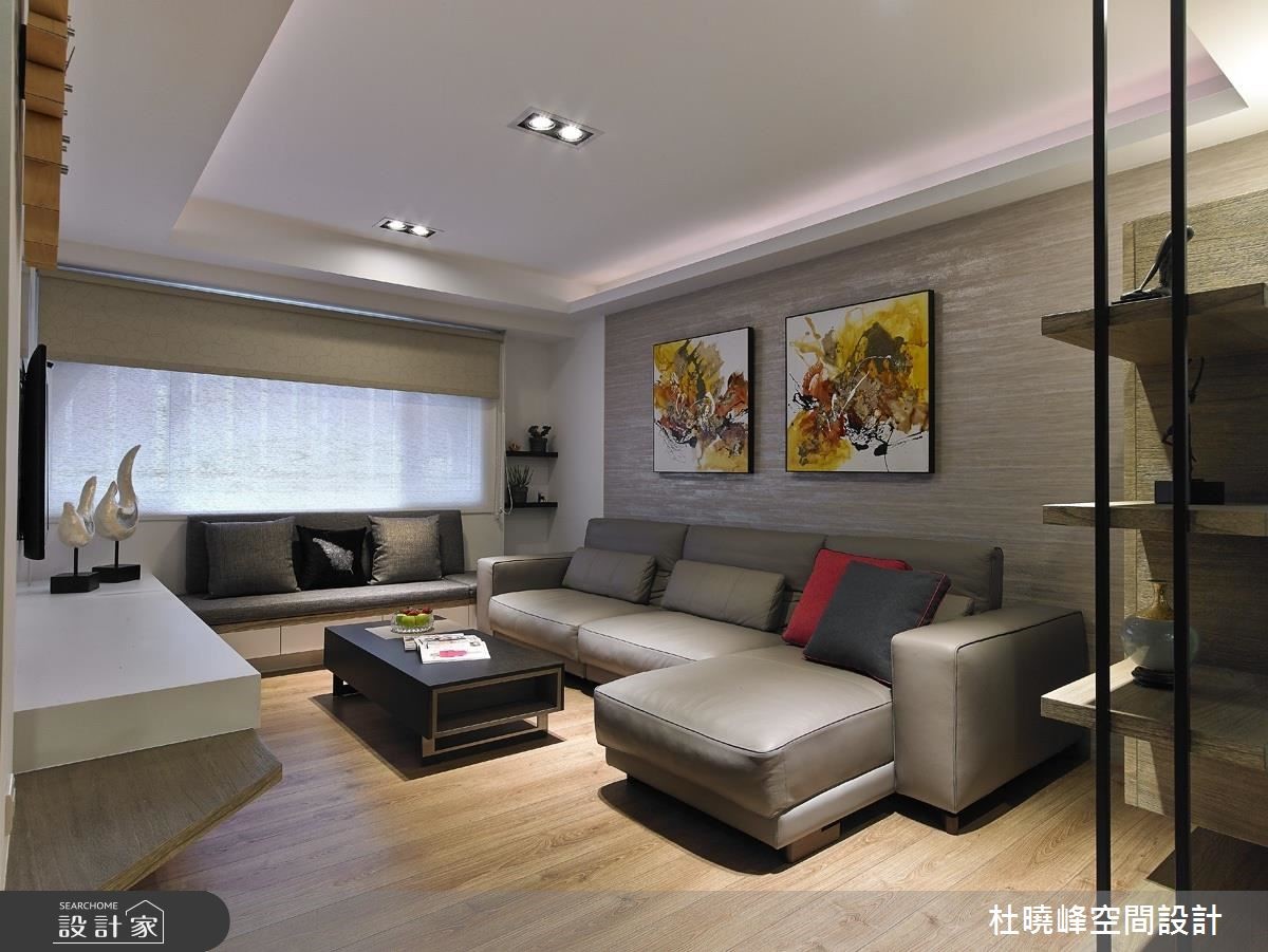 30 坪 Loft風老屋,設計師混搭異質材,將粗曠、輕奢與