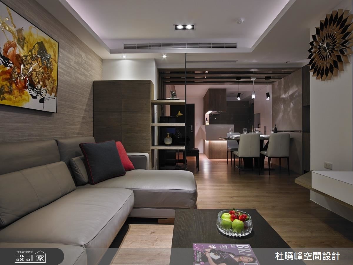 30 坪 Loft風老屋,設計師混搭異質材,將粗曠、輕奢與