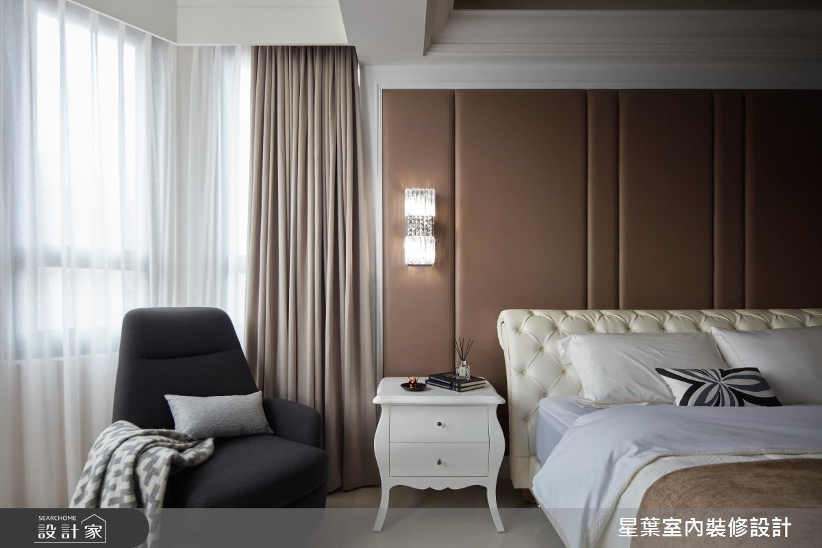 50 坪宅邸,男屋主喜歡現代感設計,女屋主嚮往著新古