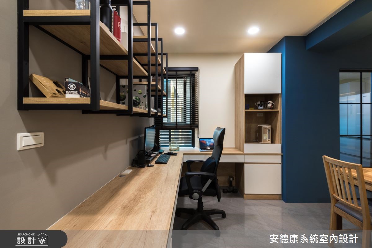 28 坪簡約風宅邸的屋主,任職於忙碌的科技業,回到家