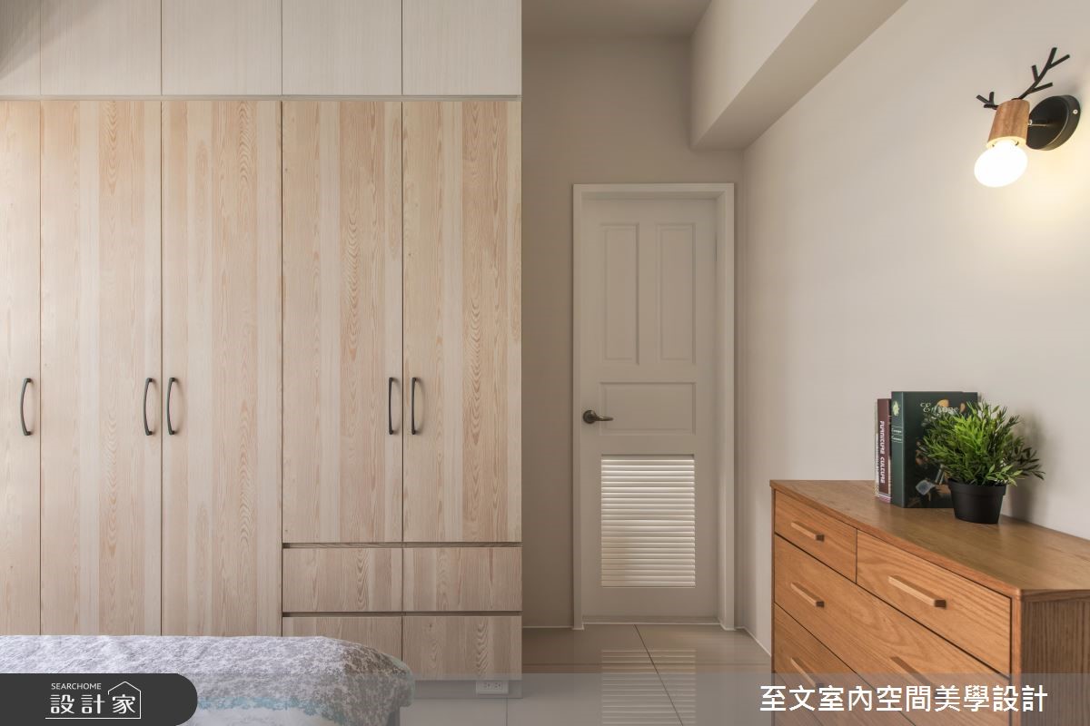 溫馨、舒服,是走進這間 23 坪北歐風居宅的第一印象。