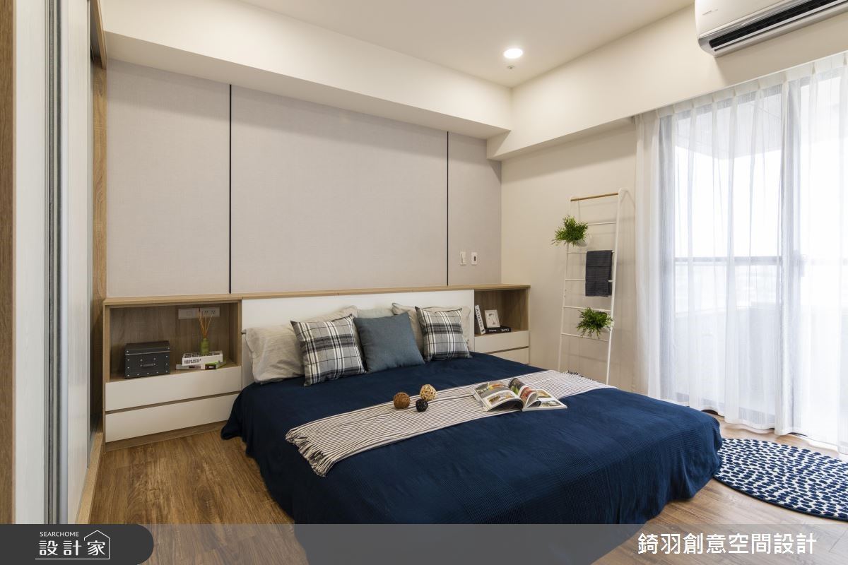 25 坪北歐風居家,設計師減少居家內的實體隔間牆,透