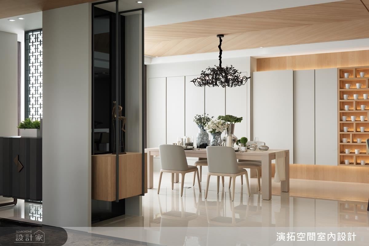 在人口密集的都會區,演拓空間室內設計團隊,卻能運用