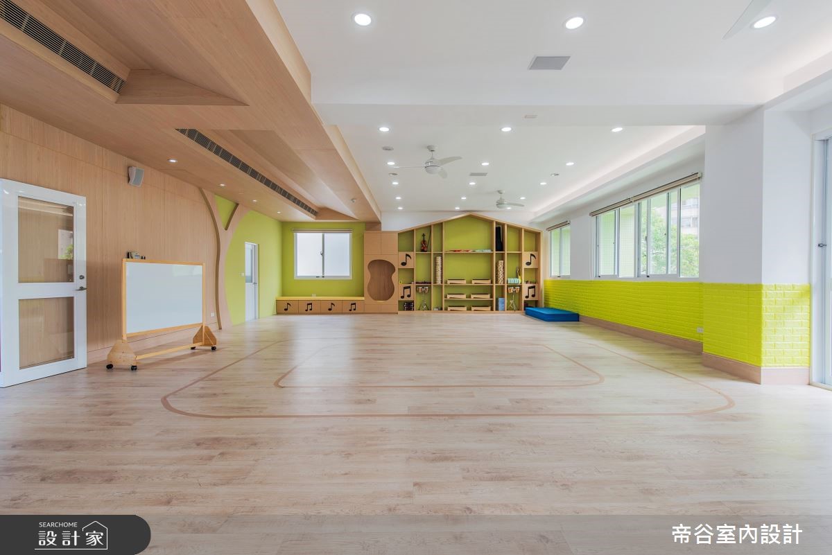 因過去操刀的幼兒園深受家長的熱烈歡迎,帝谷設計再次