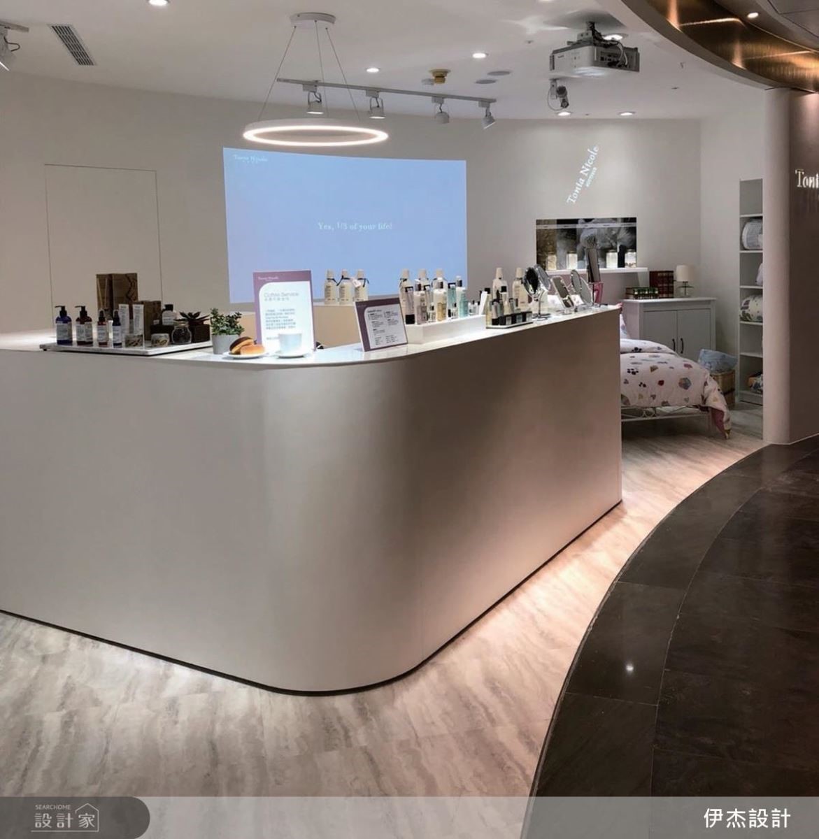 「東妮寢飾 Tonia Nicole」旗艦店,經由伊杰設計的巧