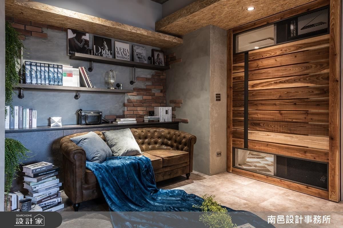 小坪數空間要型塑寬廣舒適的 Loft 工業風居宅其實不容
