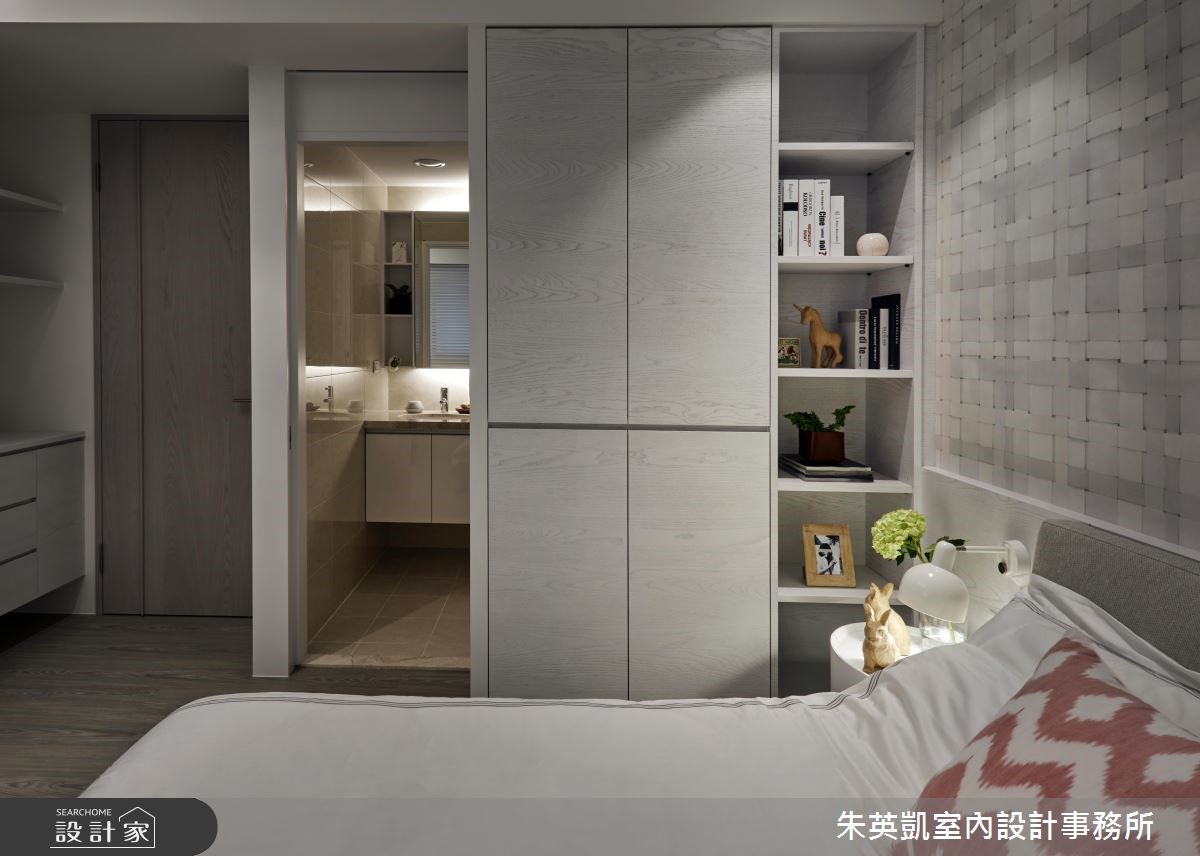 50 坪現代風屋主為長期在中國工作的夫妻,退休後有著