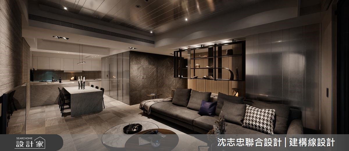 33.5 坪中古屋,設計師改善狹隘的有限坪數,並著重空