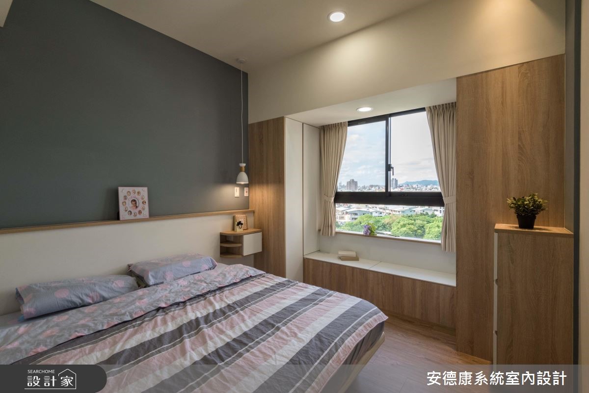 由於 30 坪住宅的屋主夫妻喜愛北歐風,又希望在收納功