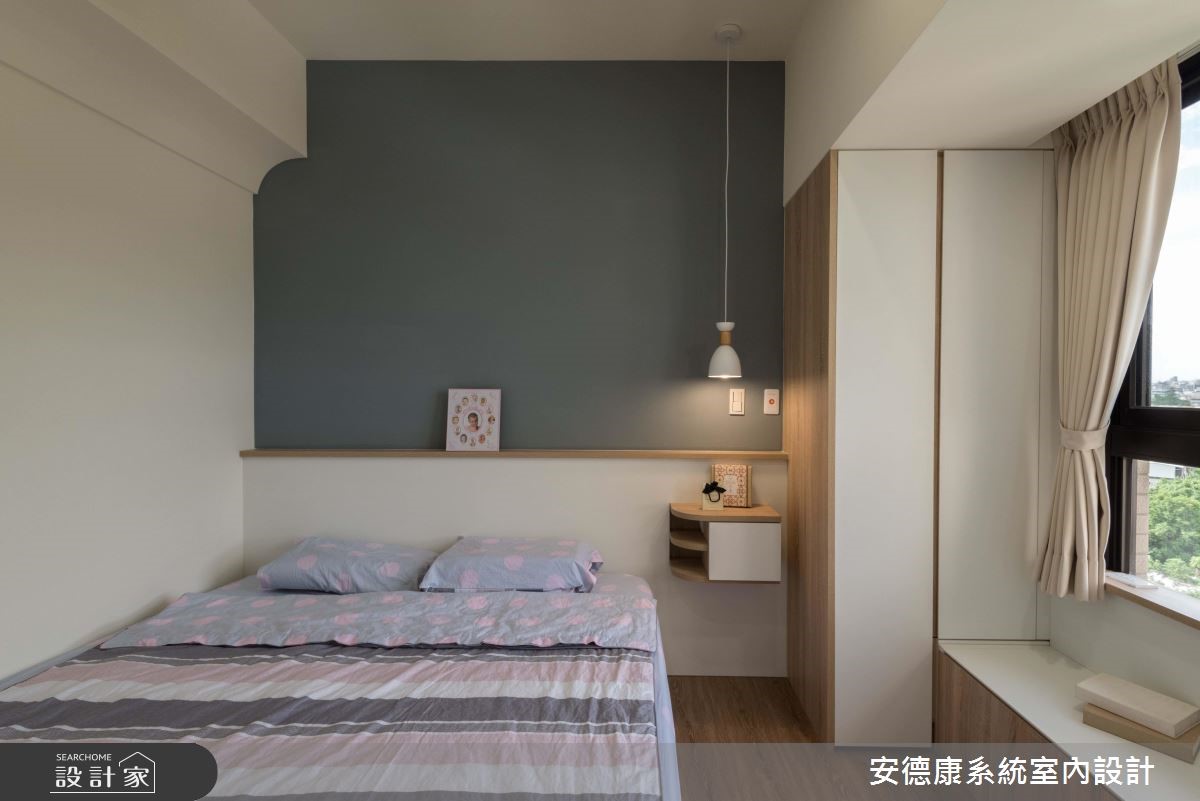 由於 30 坪住宅的屋主夫妻喜愛北歐風,又希望在收納功