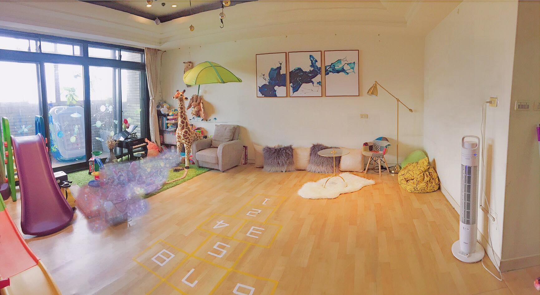 多年前公婆與兒子們同住在這三十年的社區大樓,婚後我