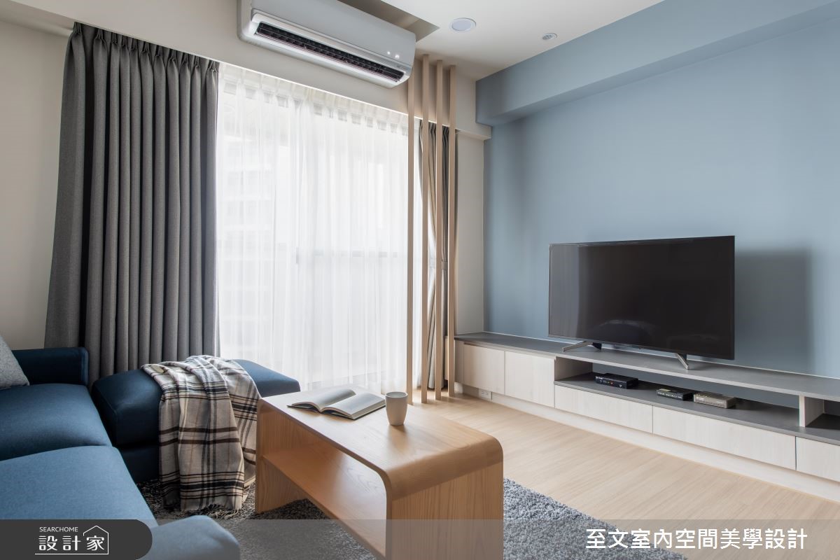 23 坪老屋翻新後,以日光、木作兩種元素的和諧搭配,
