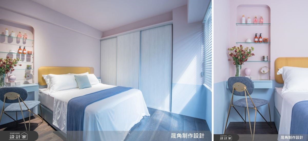 經常遠赴歐洲演出的樂團指揮家,偌大的空間住著夫妻俩