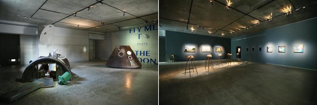 3.格局規劃──館內引進不同特展,在空間設計上,讓隔牆減到最少,使觀展動線更為流暢。 3.格局規劃──館內引進不同特展,在空間設計上,讓隔牆減到最少,使觀展動線更為流暢。