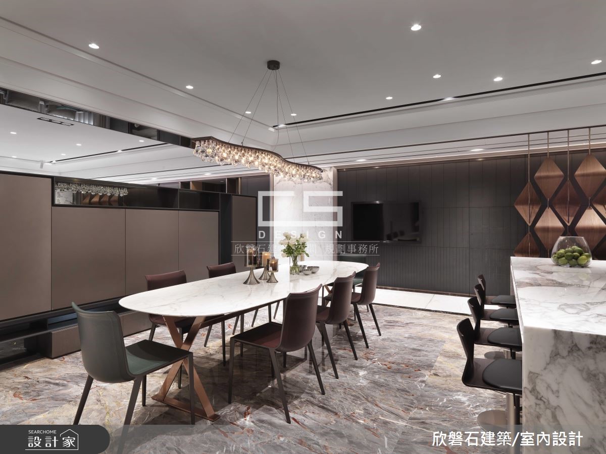 136 坪現代風豪邸屋主,重視全家人的生活享受及細節質