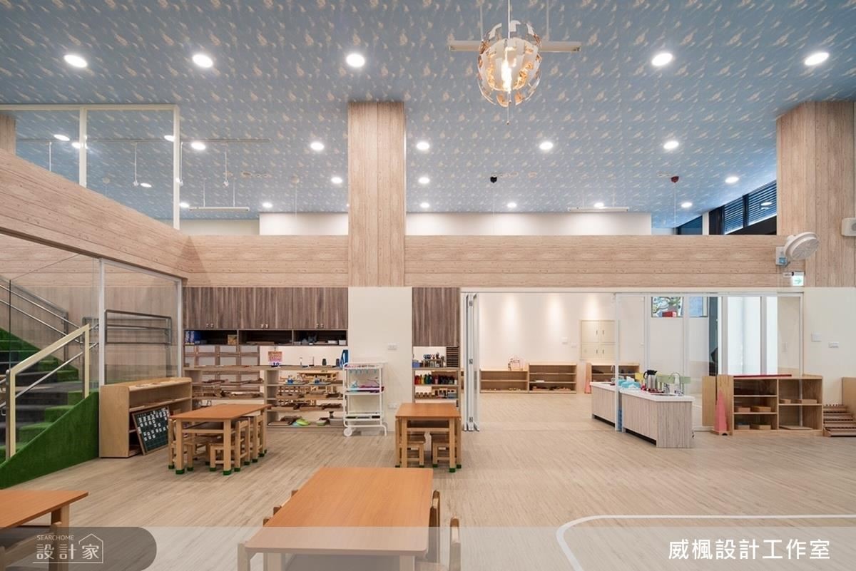 設計師劉玉琪、李靜茹將原有的陰暗空間轉變成明亮的商