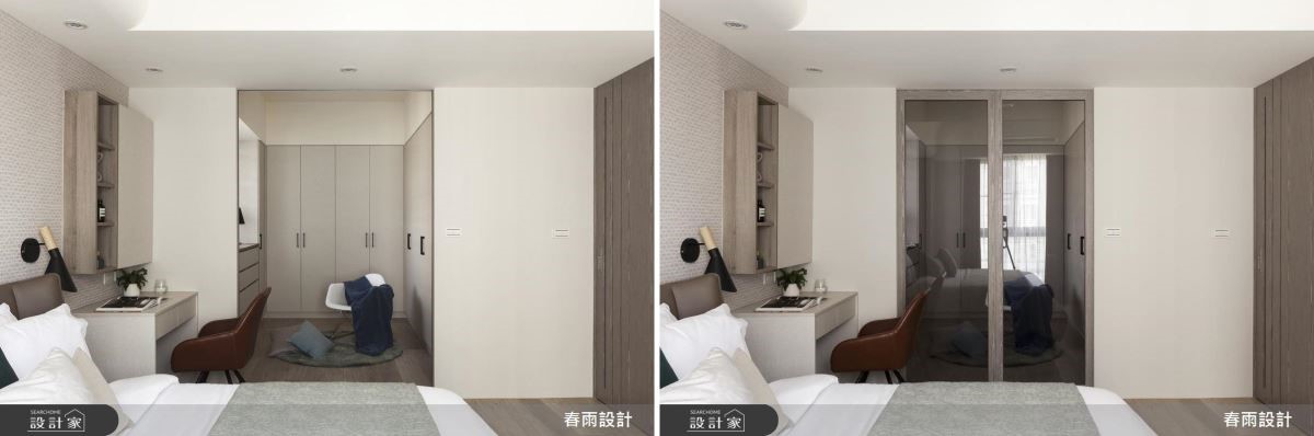 充足採光加上開放格局的大廳,為新居注入明快宜居的流