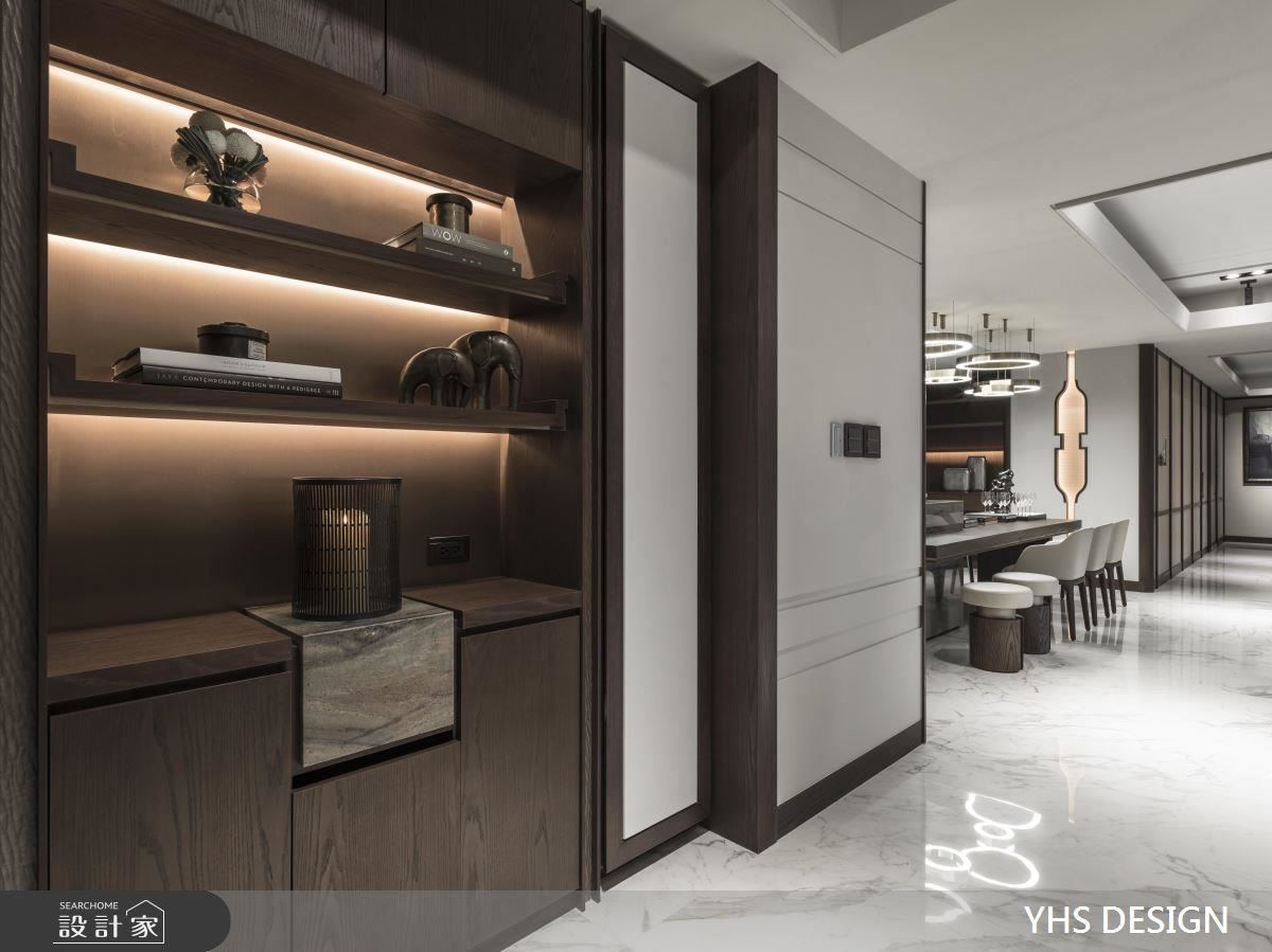 由於居住人口簡單,不需要過多空間區隔,YHS DESIGN