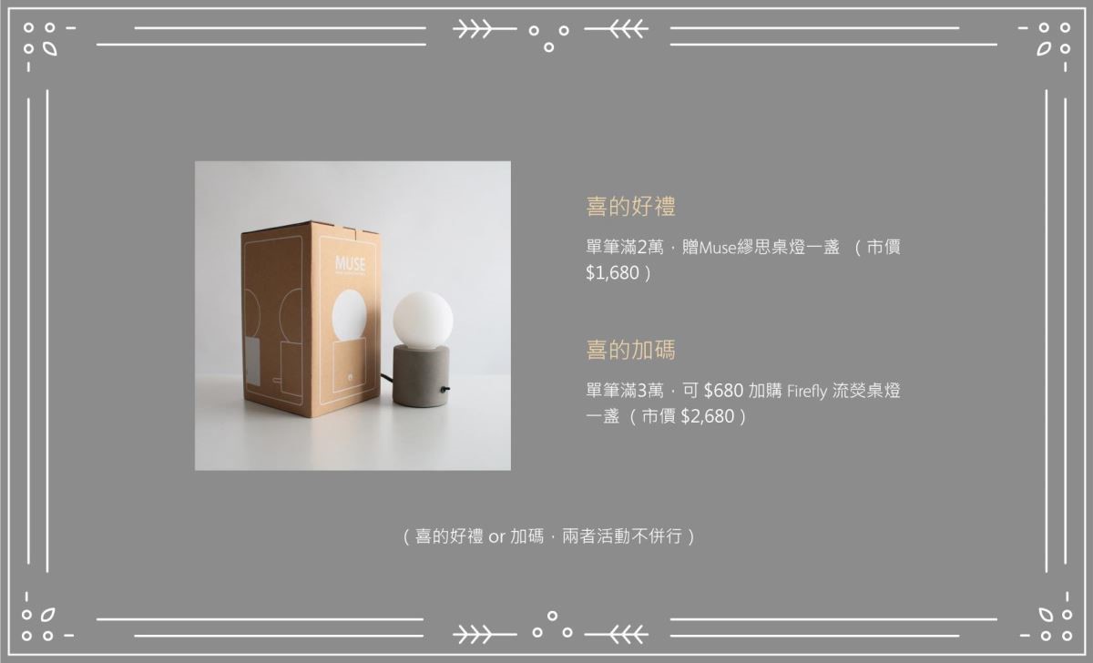 2018/12/01 – 2019/ 01/10 於 SEEDDESIGN 直營門市(