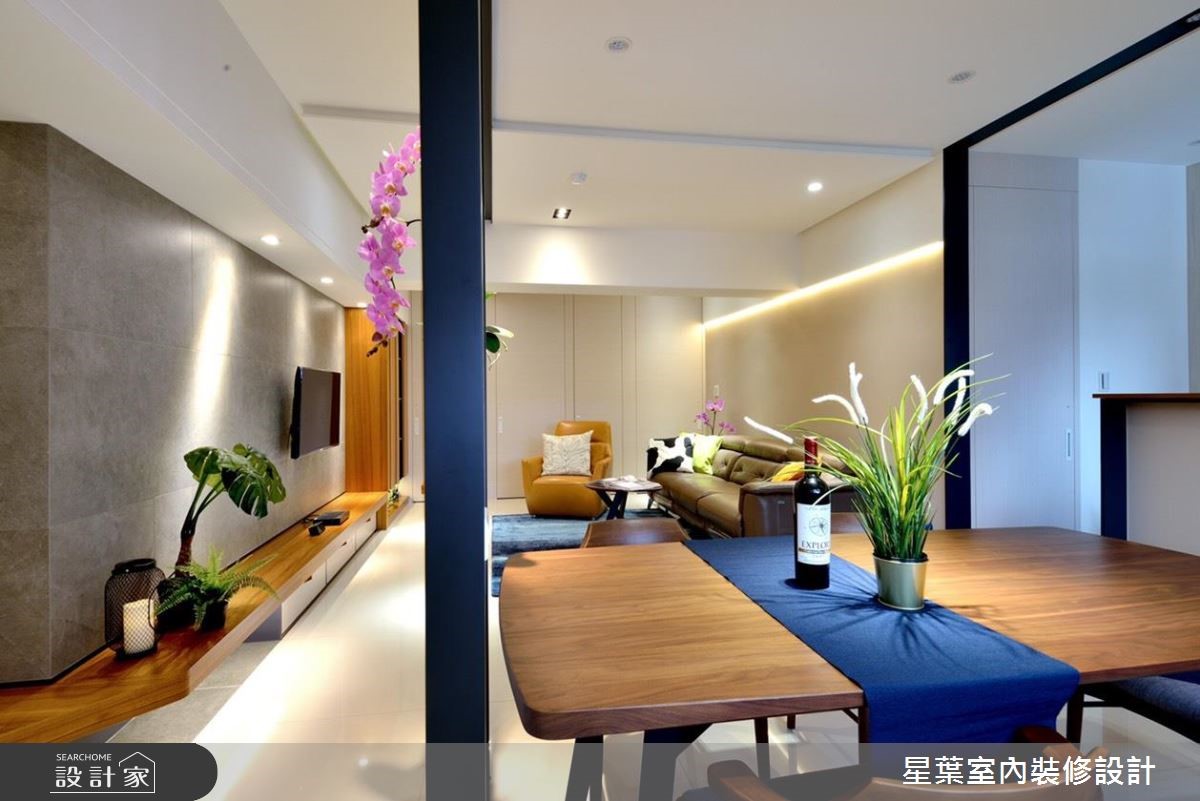 此案為老屋翻新,原始屋況存有格局過於擁擠,造成通風