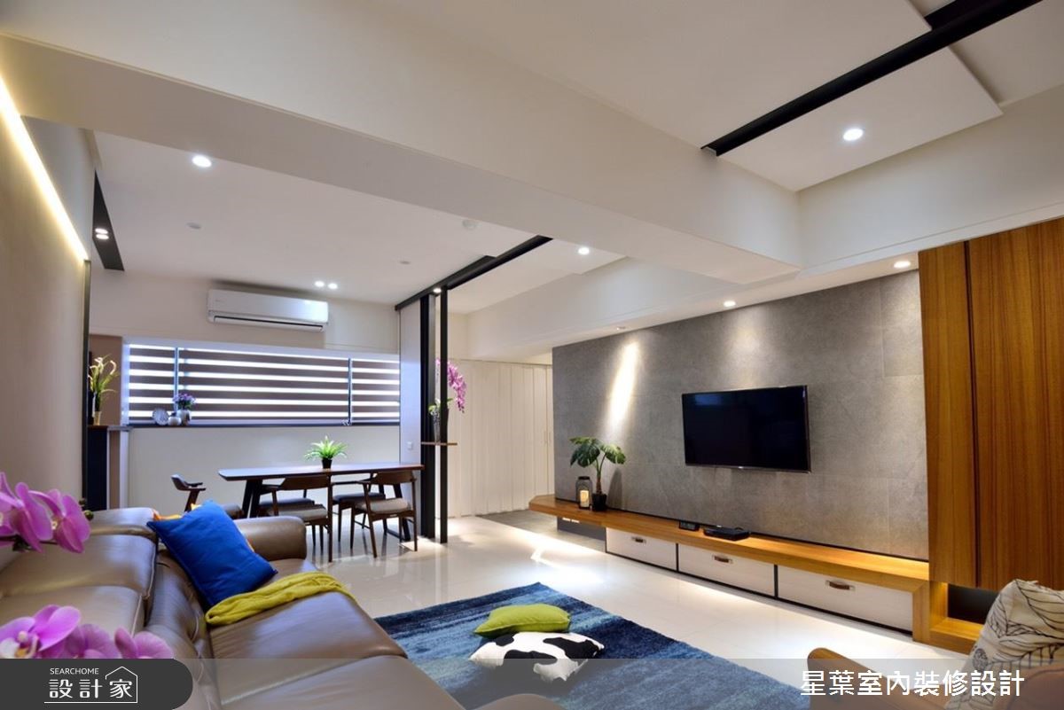 此案為老屋翻新,原始屋況存有格局過於擁擠,造成通風