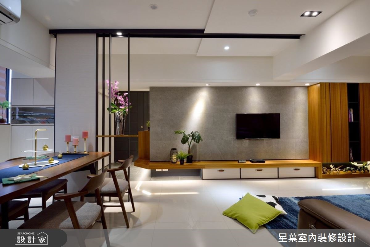 此案為老屋翻新,原始屋況存有格局過於擁擠,造成通風