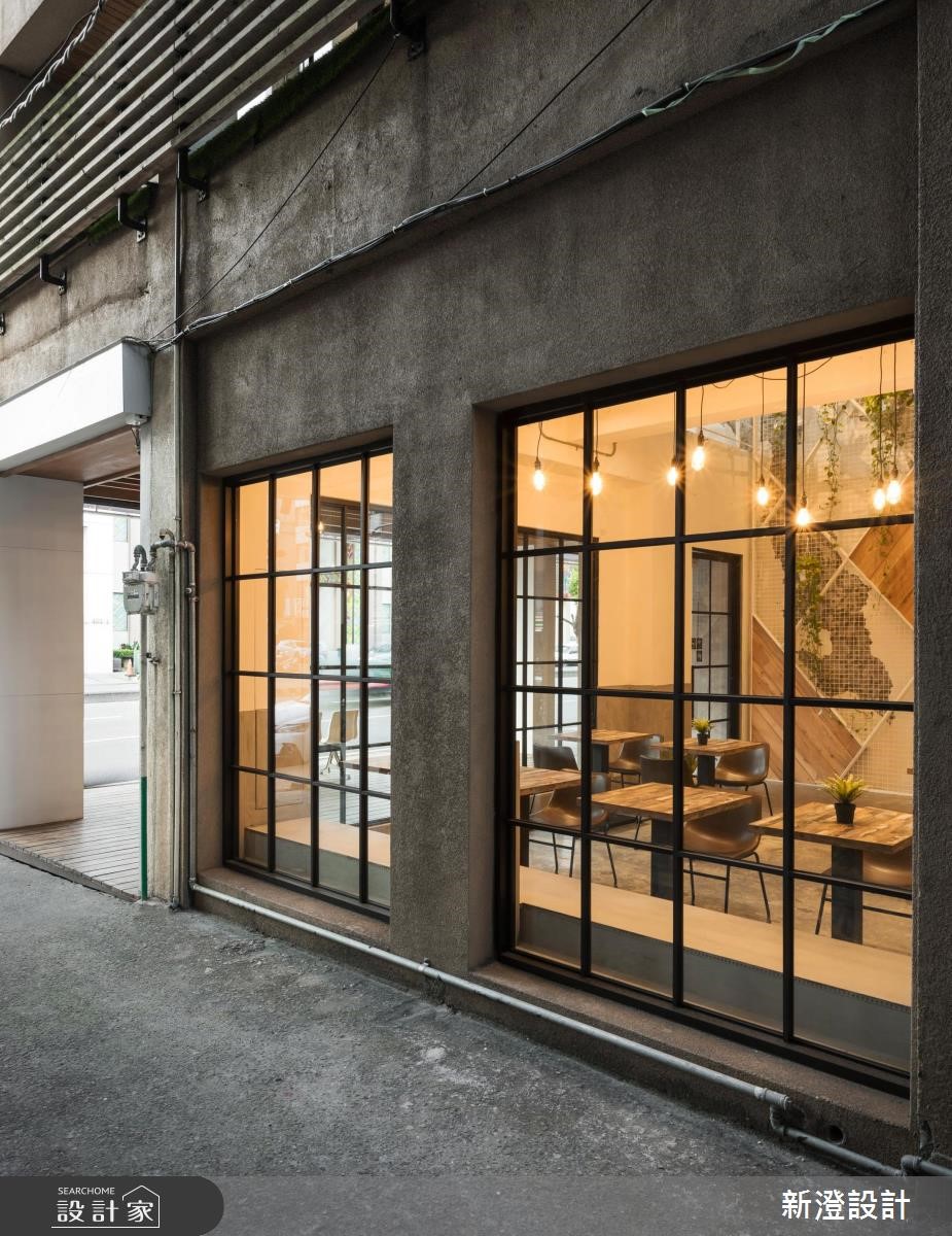 莫尼早餐,為20年以上的老屋空間,設計師以休閒風定調