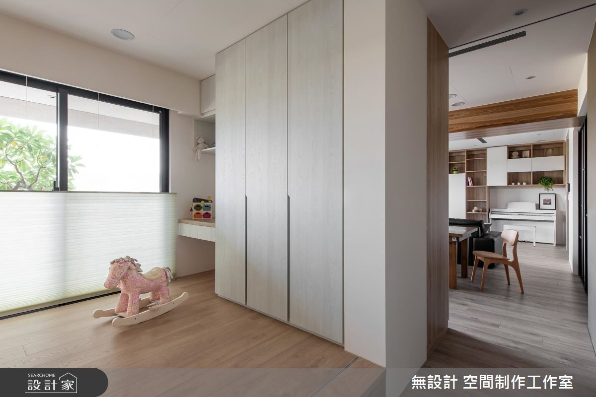 35 坪混搭風居宅,善用自然建材的樸實溫潤,暈染1家4