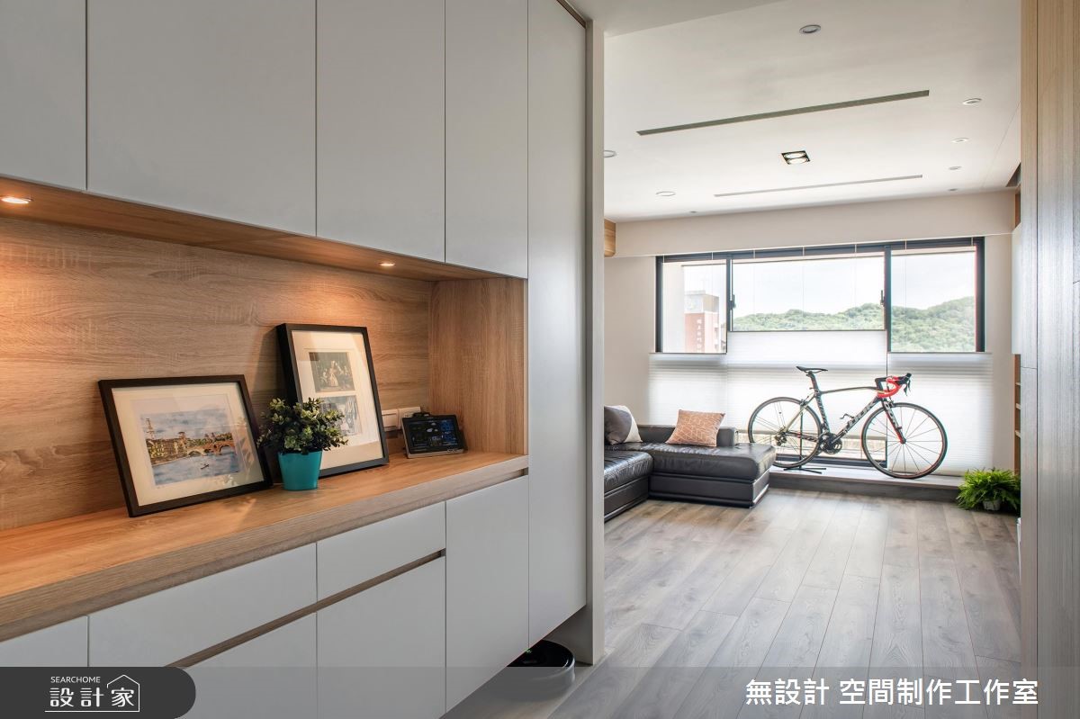 35 坪混搭風居宅,善用自然建材的樸實溫潤,暈染1家4