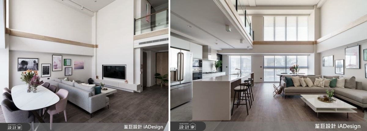 每棟建築幾乎都有景觀保留戶,擁有令人羨慕的陽光,還