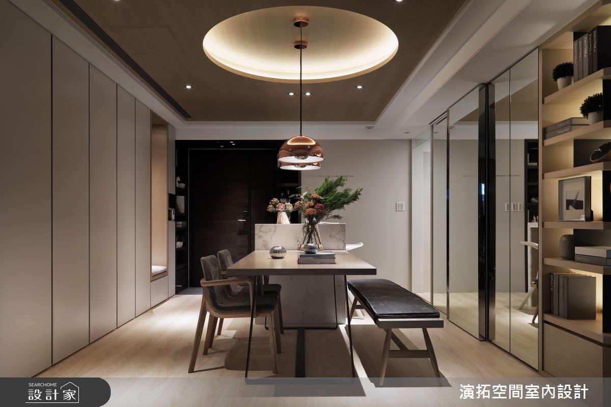32坪簡約風居家,設計師在客變階段就已承接,減少後續
