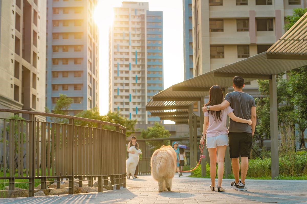住在都市的高樓中,能擁有一面窗景,看到藍天,幾乎已
