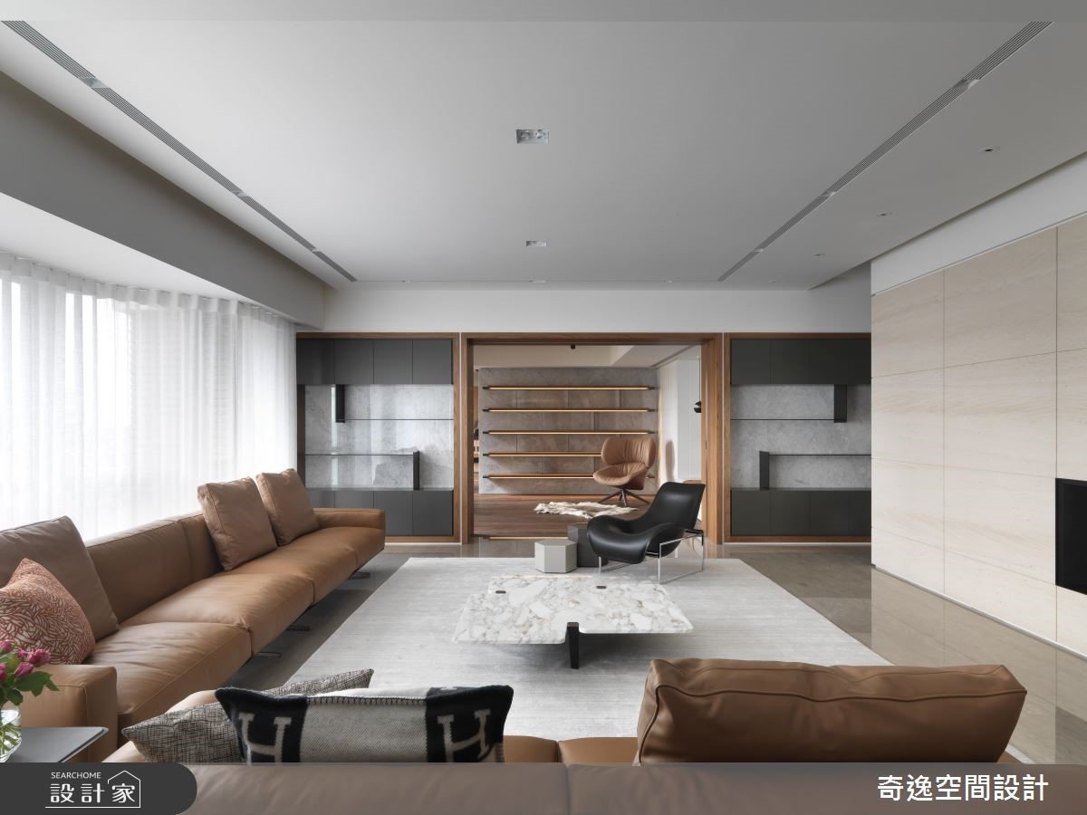 85 坪中古屋大宅,為屋主夫妻的退休生活起點,在設計