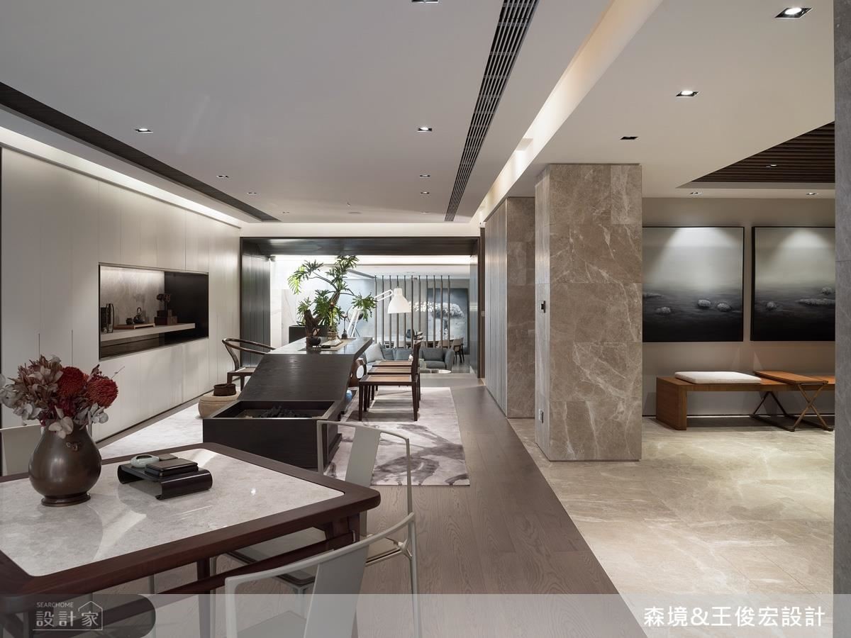 雙拼透天別墅的住宅,最大缺憾就是室內光照不足,擅長