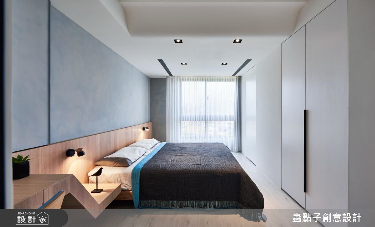 30 坪的北歐風中古屋,以極簡的黑、白、灰三彩妝點公