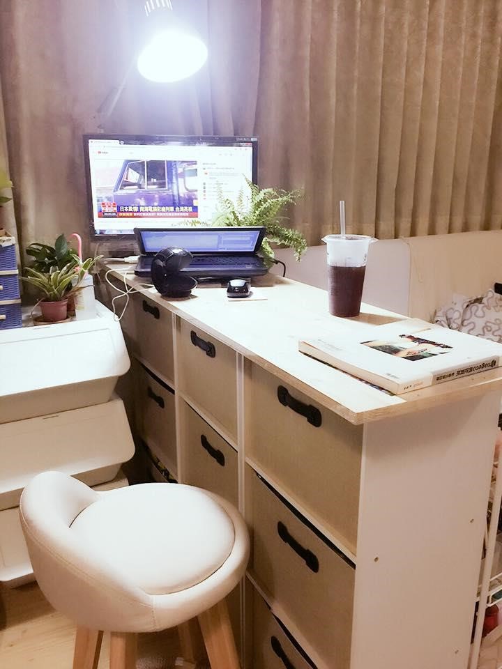 Pei Wu的租屋處,原本是非常傳統的老舊公寓,屋齡大概