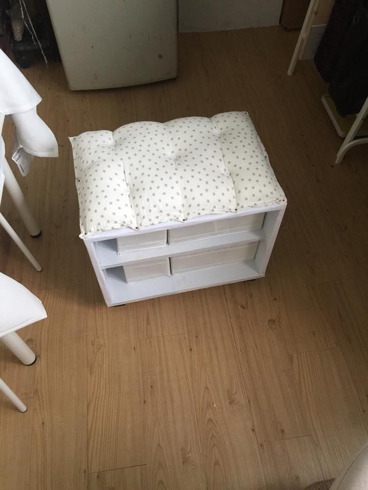Pei Wu的租屋處,原本是非常傳統的老舊公寓,屋齡大概