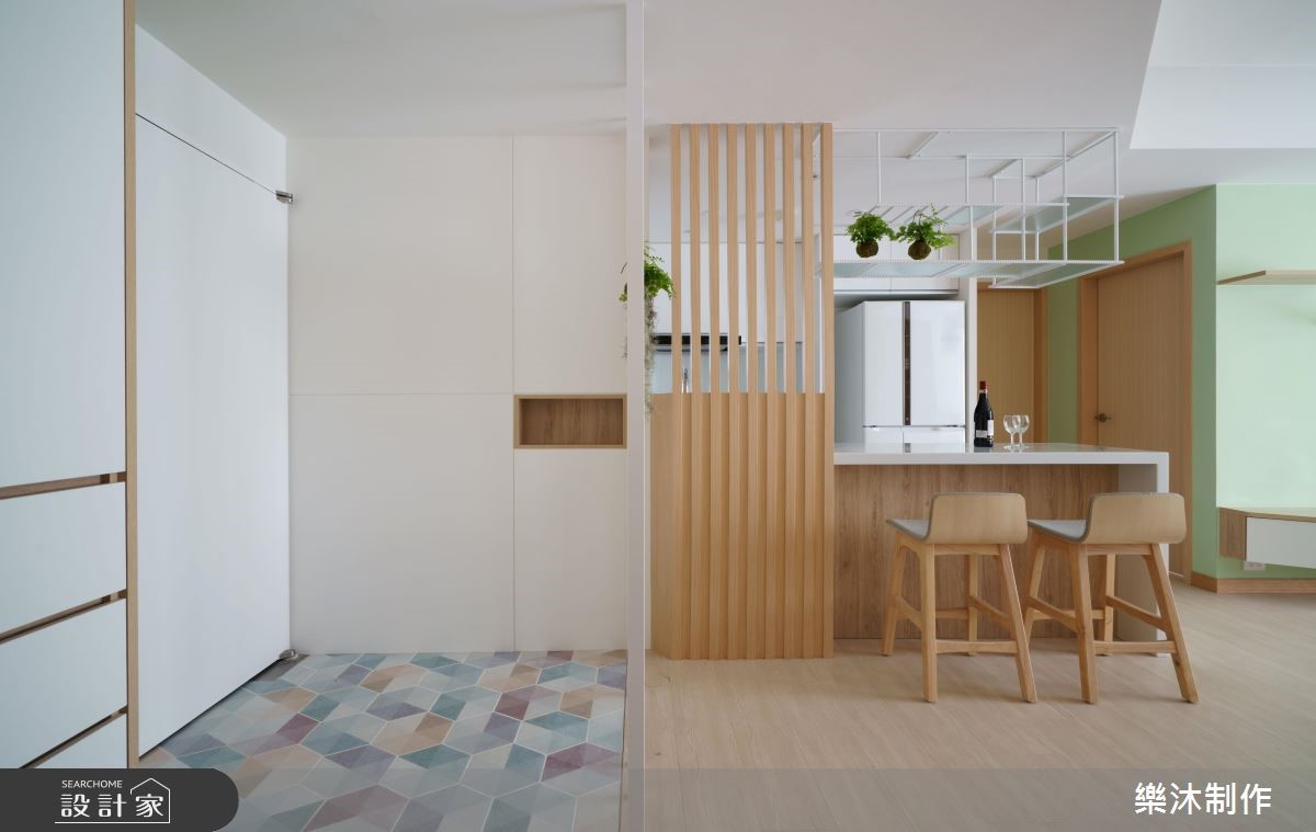 35 坪北歐風老屋,打開公領域界線後,充沛日光傾注室