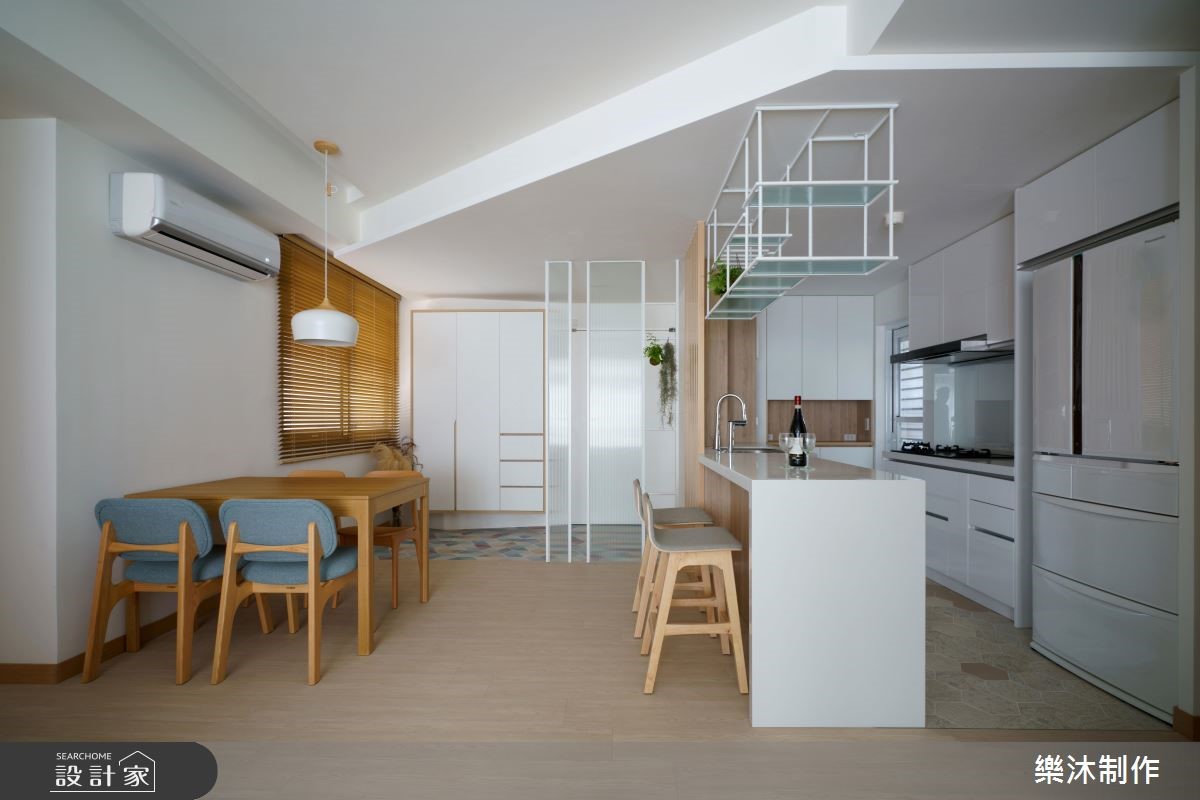 35 坪北歐風老屋,打開公領域界線後,充沛日光傾注室