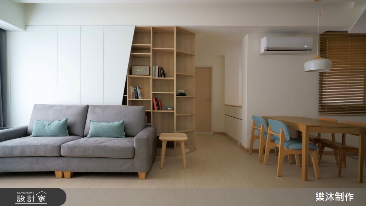 35 坪北歐風老屋,打開公領域界線後,充沛日光傾注室