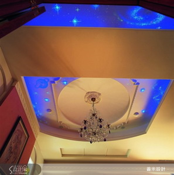 60 坪古典風大宅,設計師引用華麗的精緻工藝表現,將
